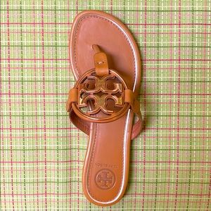 NIB Tory Burch Miller Metal Sandal size 6